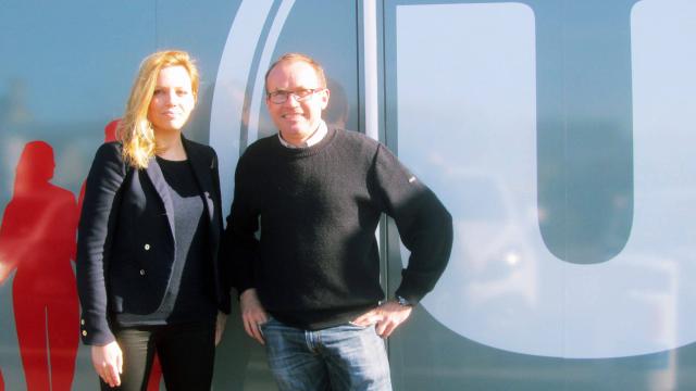Virginie Plé et Olivier Harou ont décidé de s'associer dans le cadre d'un projet humanitaire. | ouest-france
